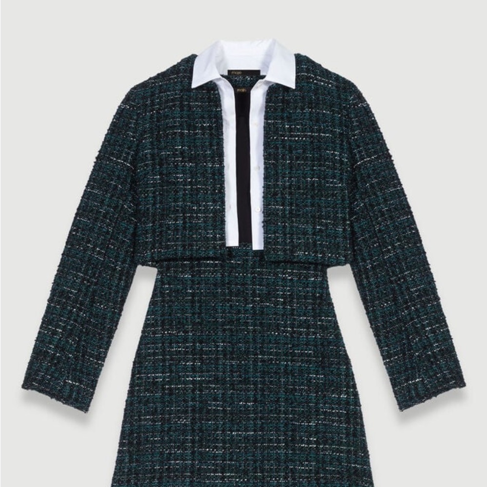 NEW without tags. Maje two in one dress